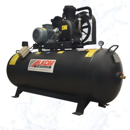 Çift Kademe Pistonlu Kompresör