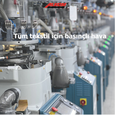 Tekstil sektörü için hava çözümleri